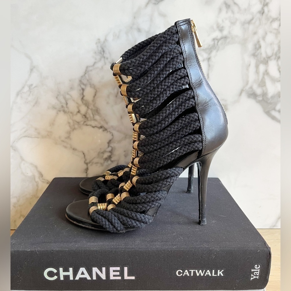Balmain X H&M Gladiator Heels - Picture 9 of 13